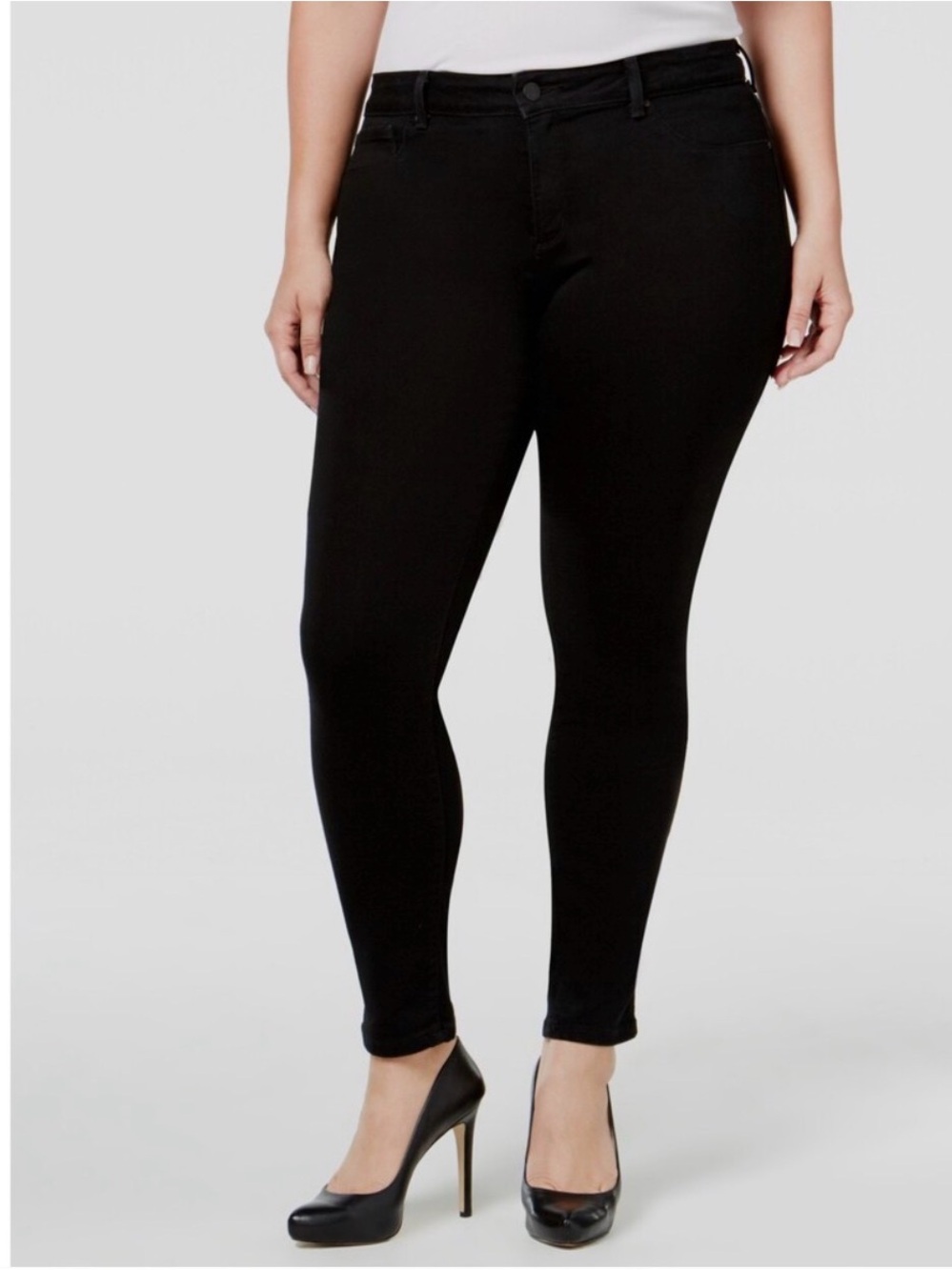 Jessica Simpson Black Skinny Jeans - Women's Stretch Denim - Picture 1 of 6